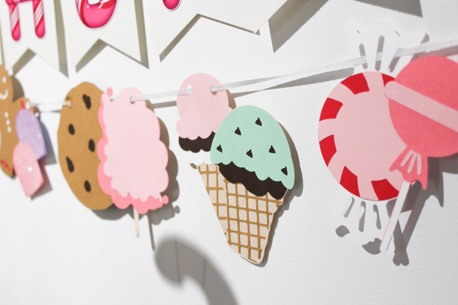 Candy Banner Candyland Banner Candyland Birthday Etsy