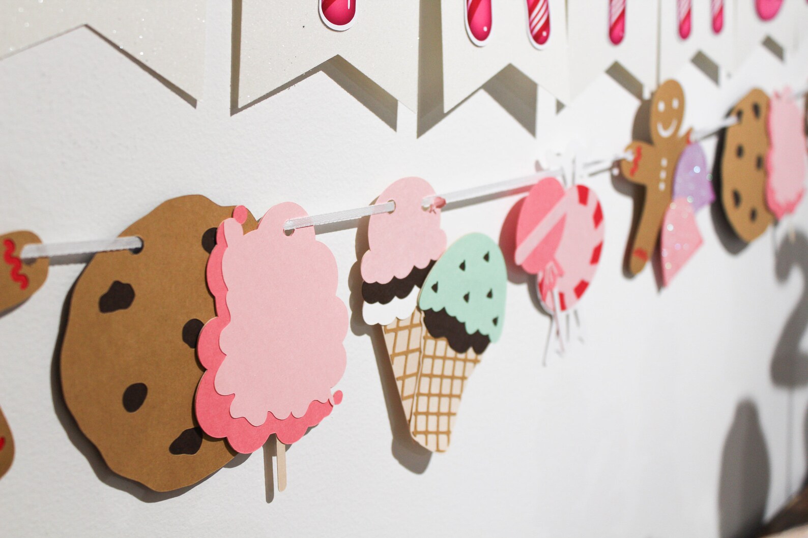 Candy Banner Candyland Banner Candyland Birthday Etsy
