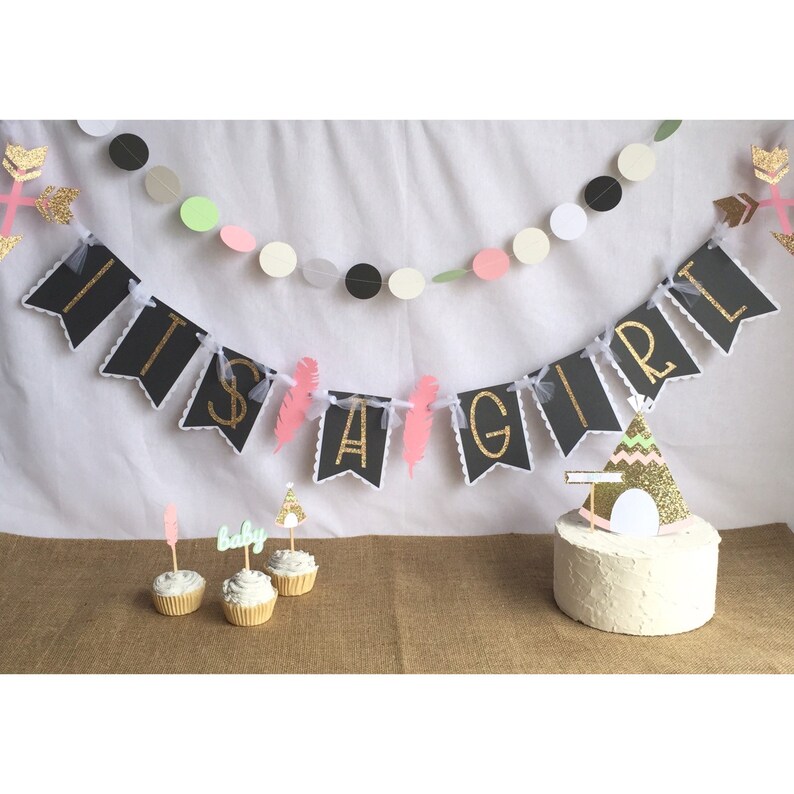 Tribal Baby Banner Aztec Baby Shower Tribal Baby Shower Etsy Tribal Baby Banner Aztec Baby Shower Tribal Baby Shower Etsy