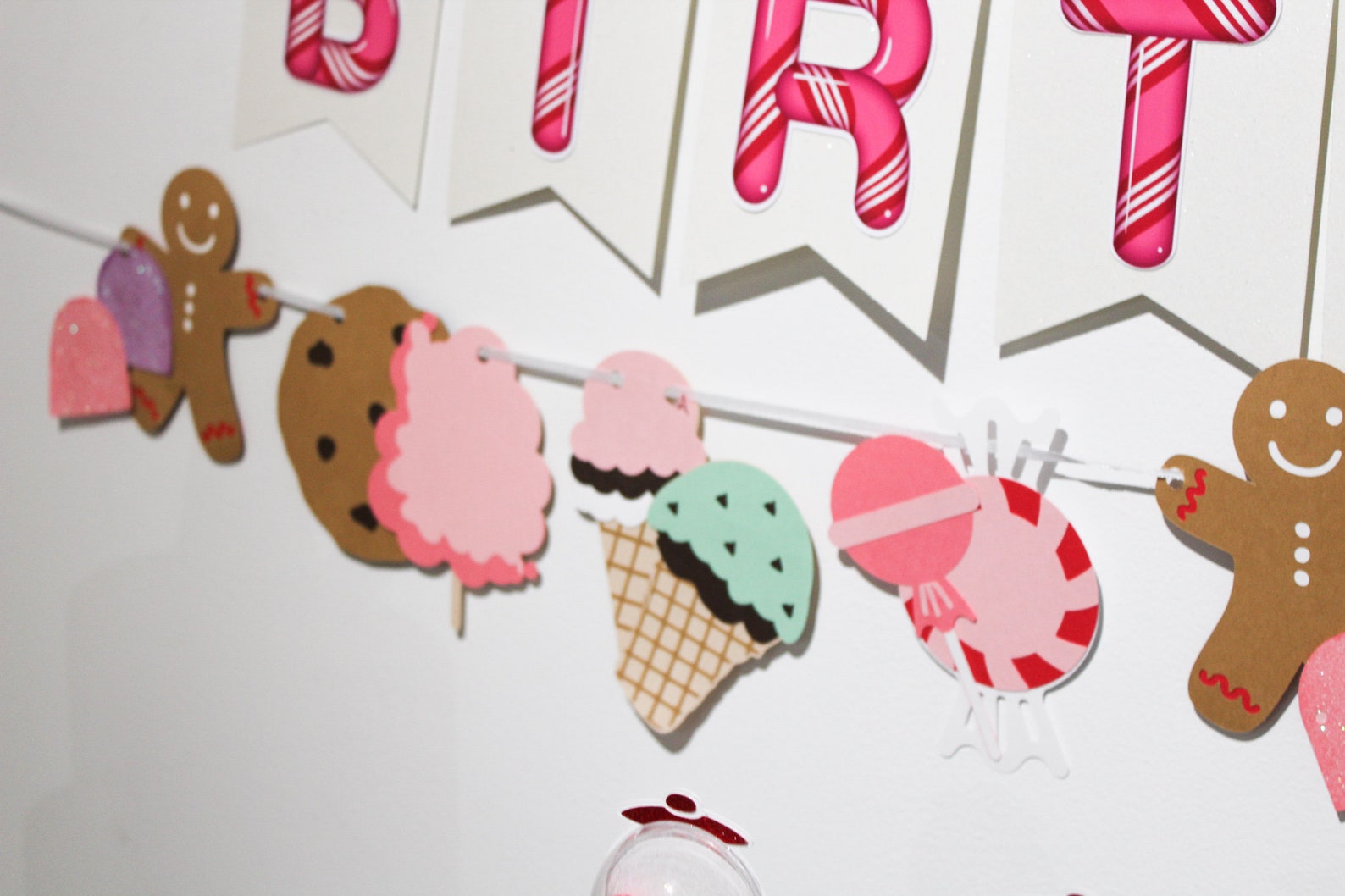 Candy Banner Candyland Banner Candyland Birthday Etsy