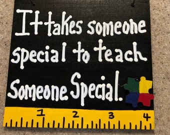 Teacher Gift  5318SS - It takes someone speical to teach someone special Autism