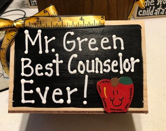 School Counselot Gift (name of counselor) Best Counselor Ever!