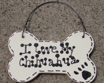 29-2083 I Love My Chihuahua or We Love Our Chihuahua