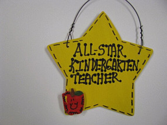 Kindergarten Teacher Gift 7004 All Star Kindergarten Teacher