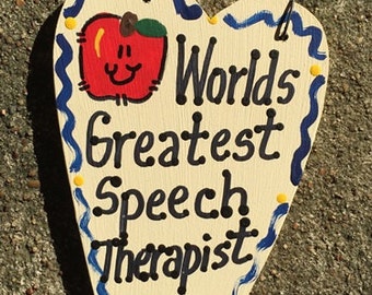 Speech Therapist Teacher Gifts 3026 Worlds Greatest  Speech Therapist