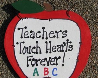 Teachers Gifts - 9171F   Teachers Touch Hearts Forever