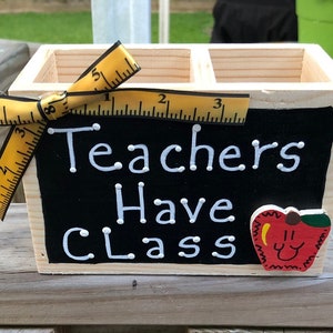 Teacher Gift  2710D Teacher Have Class Supply Box