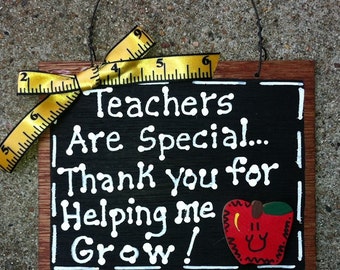 Teacher Gifts 81G Teachers Are Special...Thank you for Helping me Grow!