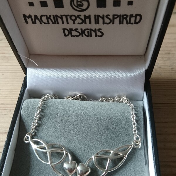 Bracelet Manchette Plaqué Or – Style Rennie MACKINTOSH – Occasion Mais Très Chic
