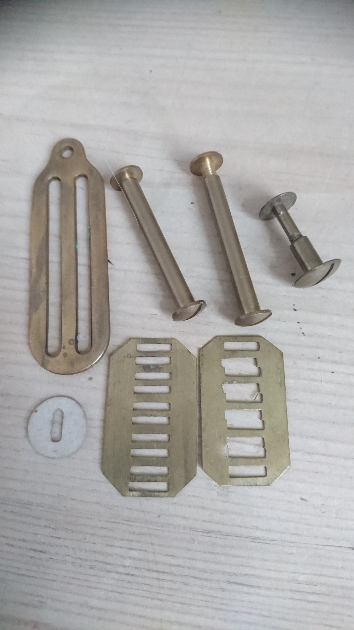 Vintage Military Brass Button Cleaning Kit Etsy UK