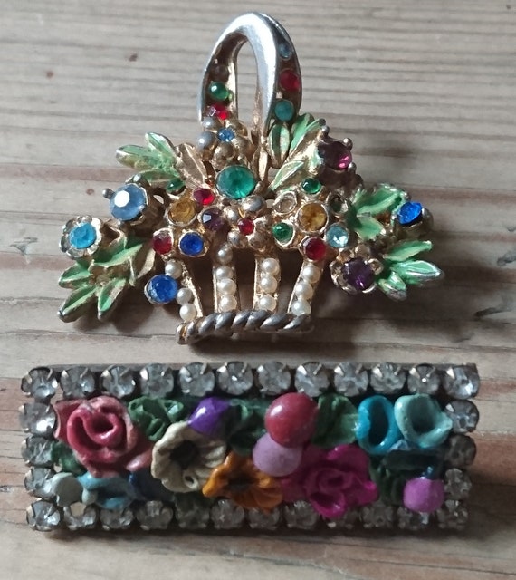Etsy sale vintage brooches