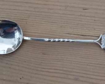Vintage sterling silver spoon dated 1928