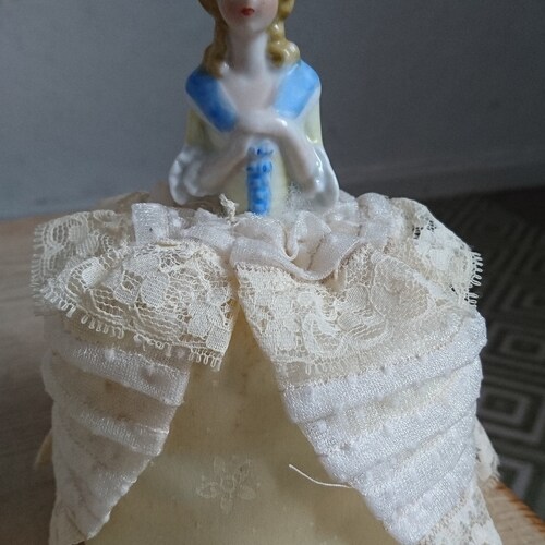 Pin Cushion Pincushion Half Doll 4 Mata Hari belly Dancer Etsy