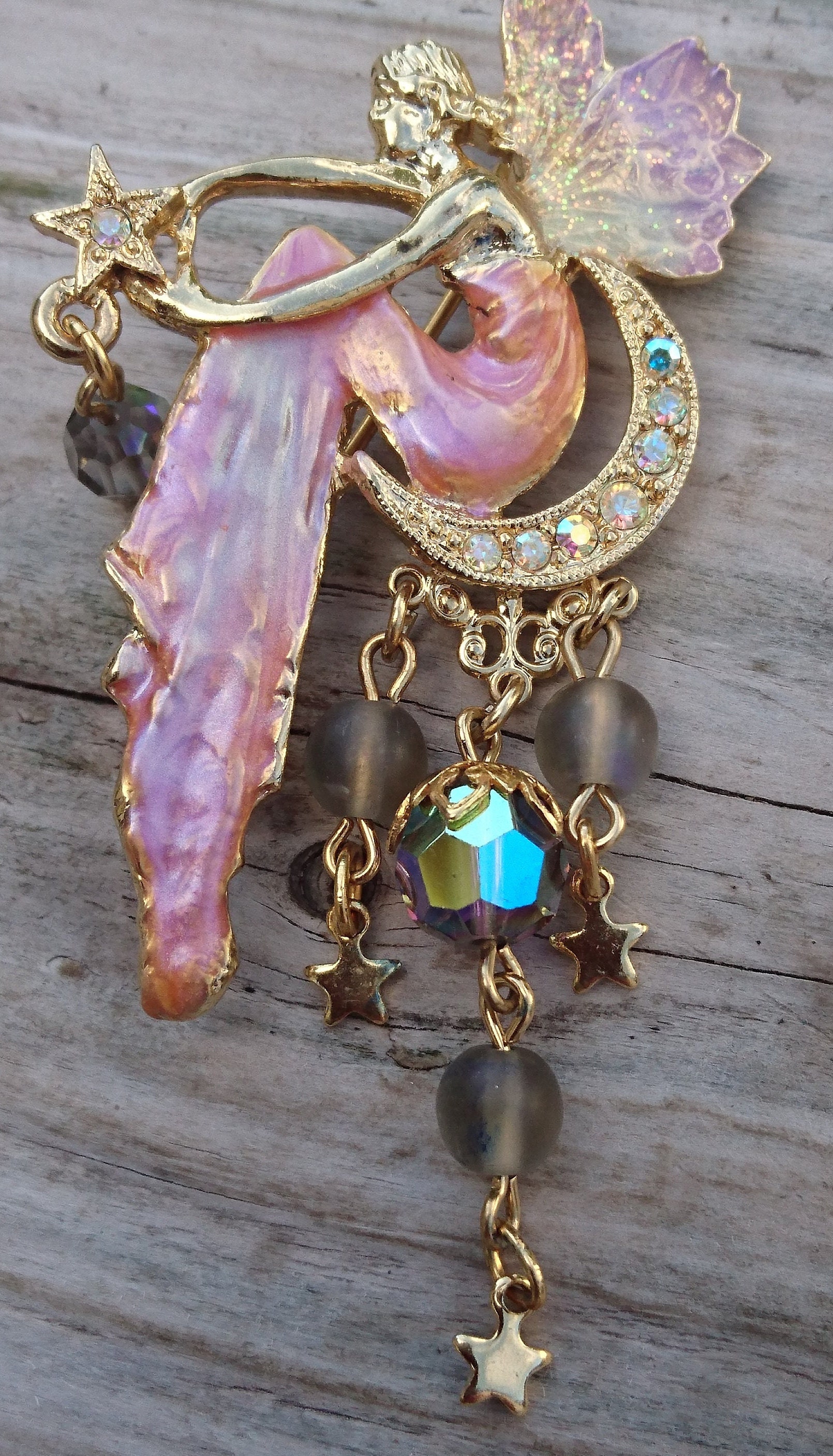 Kirks Folly Small Fairy Brooch Etsy Australia
