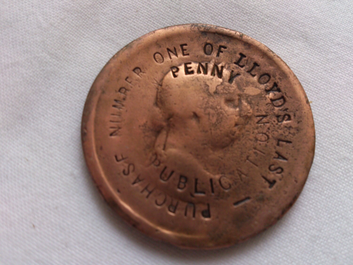 Image of 1806 One Penny Lloyds Token
