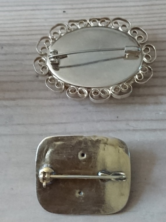 Vintage 2024 gemstone brooches
