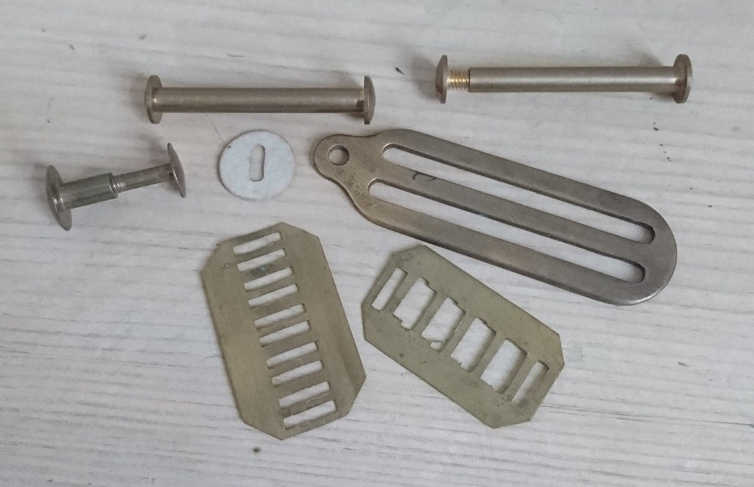 Vintage Military Brass Button Cleaning Kit Etsy UK