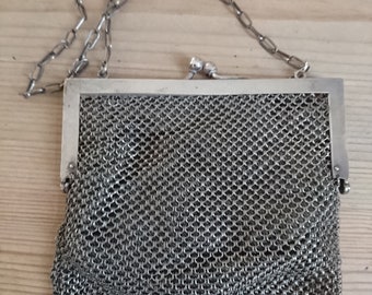 Vintage epns mesh purse