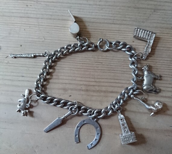 Vintage sterling silver online charms