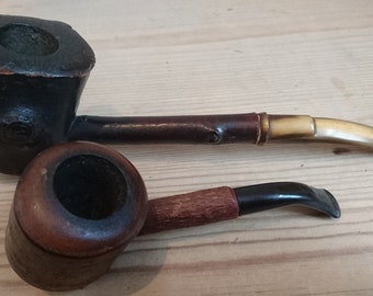 Two vintage pipes