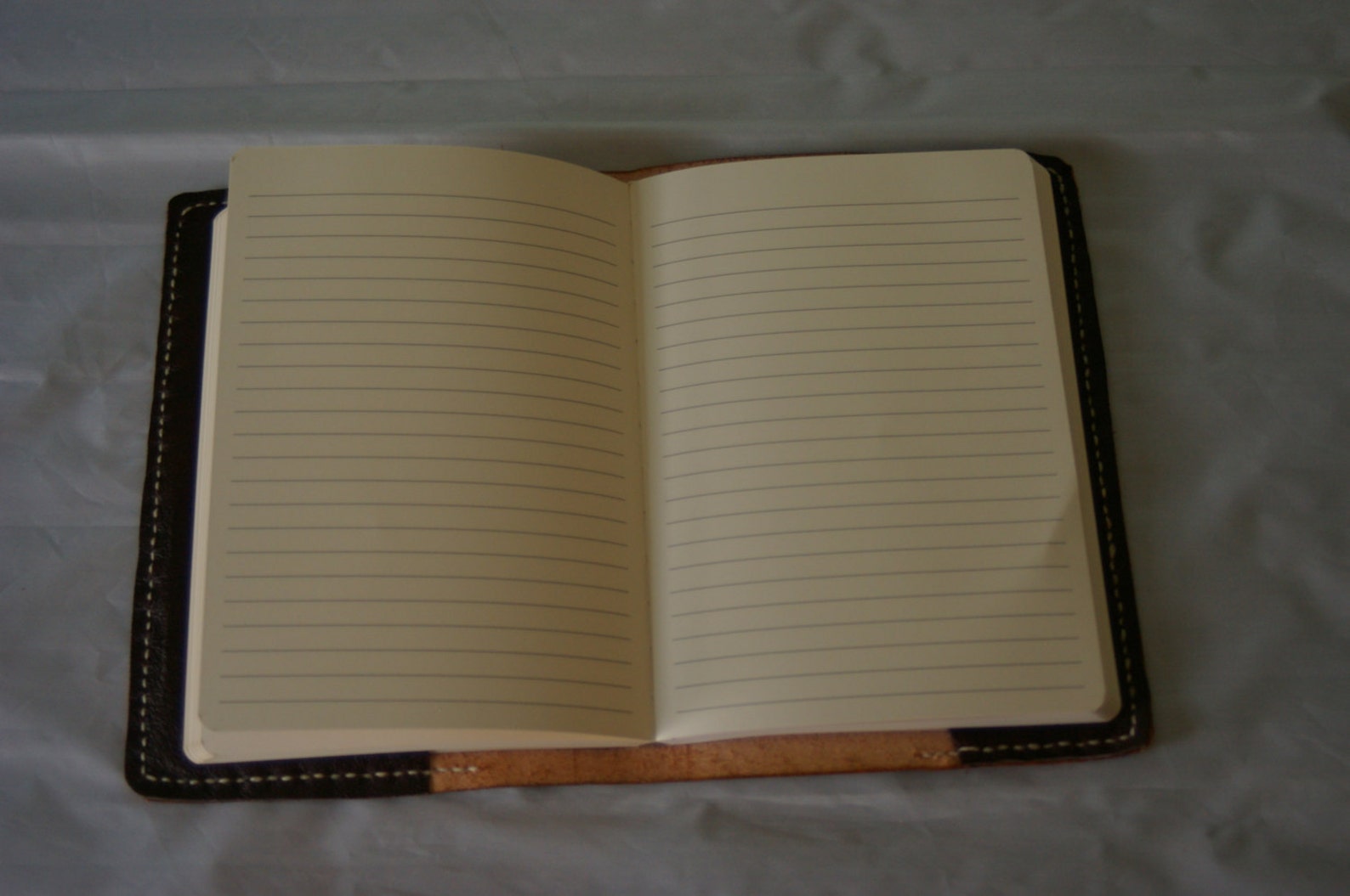 Refillable Leather Journal Cover the Movng Finger Etsy