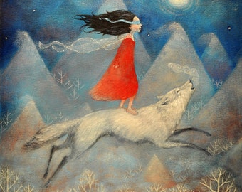 Carte de voeux de Lucy Campbell « Leap of Faith ».