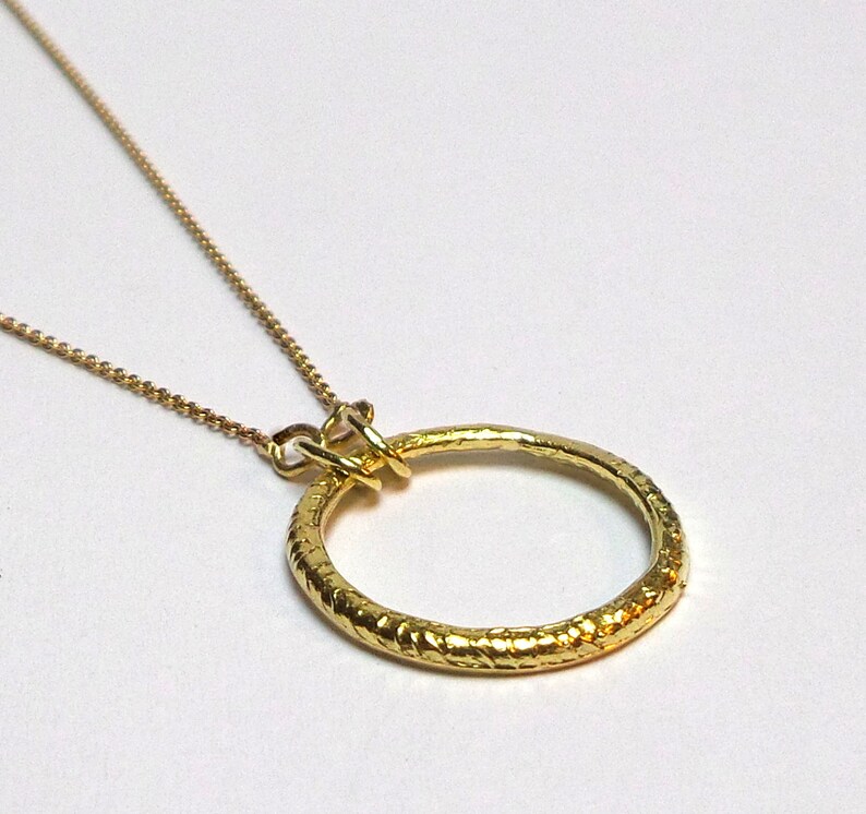 Full Moongold Pendant Gold Pendant 18K Gold Pendant Etsy