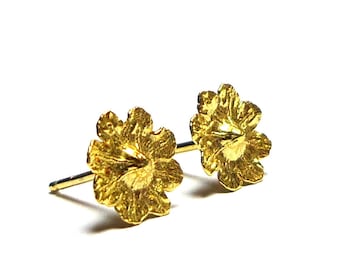 Bright Spot Earrings - Gold Earrings - 18k Gold Earrings  -  Seeds Collection -  Free Shipping!!!