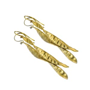 Pendientes Infinito - Pendientes de Oro - Pendientes de Oro 18K - Colección Semillas - ¡¡¡Envío Gratis!!!.
