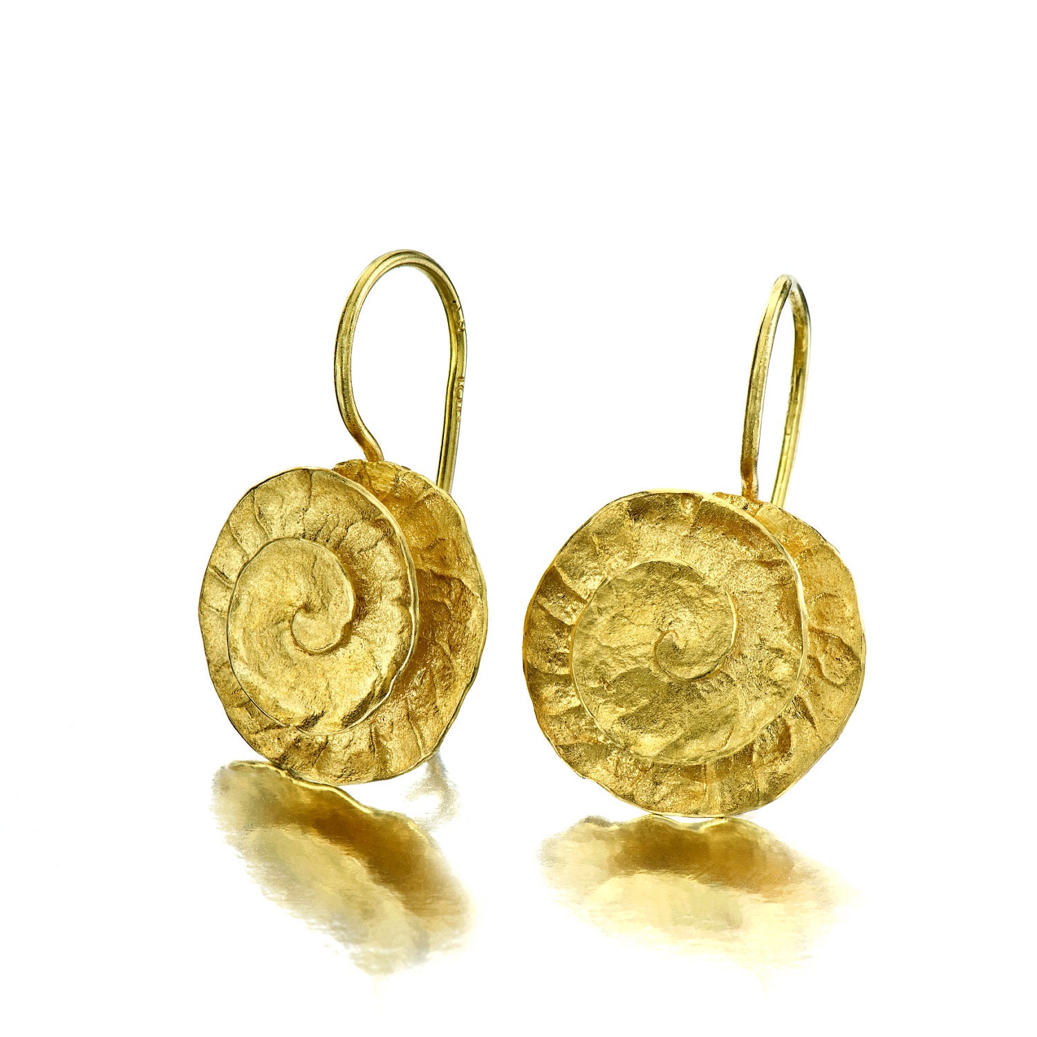 Vortex Earrings - Gold Earrings - 18K Gold Earrings - 18k earrings - Seeds Collection - Free Shipping!!!