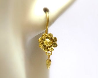 Loveliness Earrings - gold Earrings - 18k gold earrings - Seed Collection - Free Shipping!!