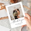 Wedding Thank You Cards, Thank You Cards, Personalised Photo Thank You Cards with Photo, Includes envelopes