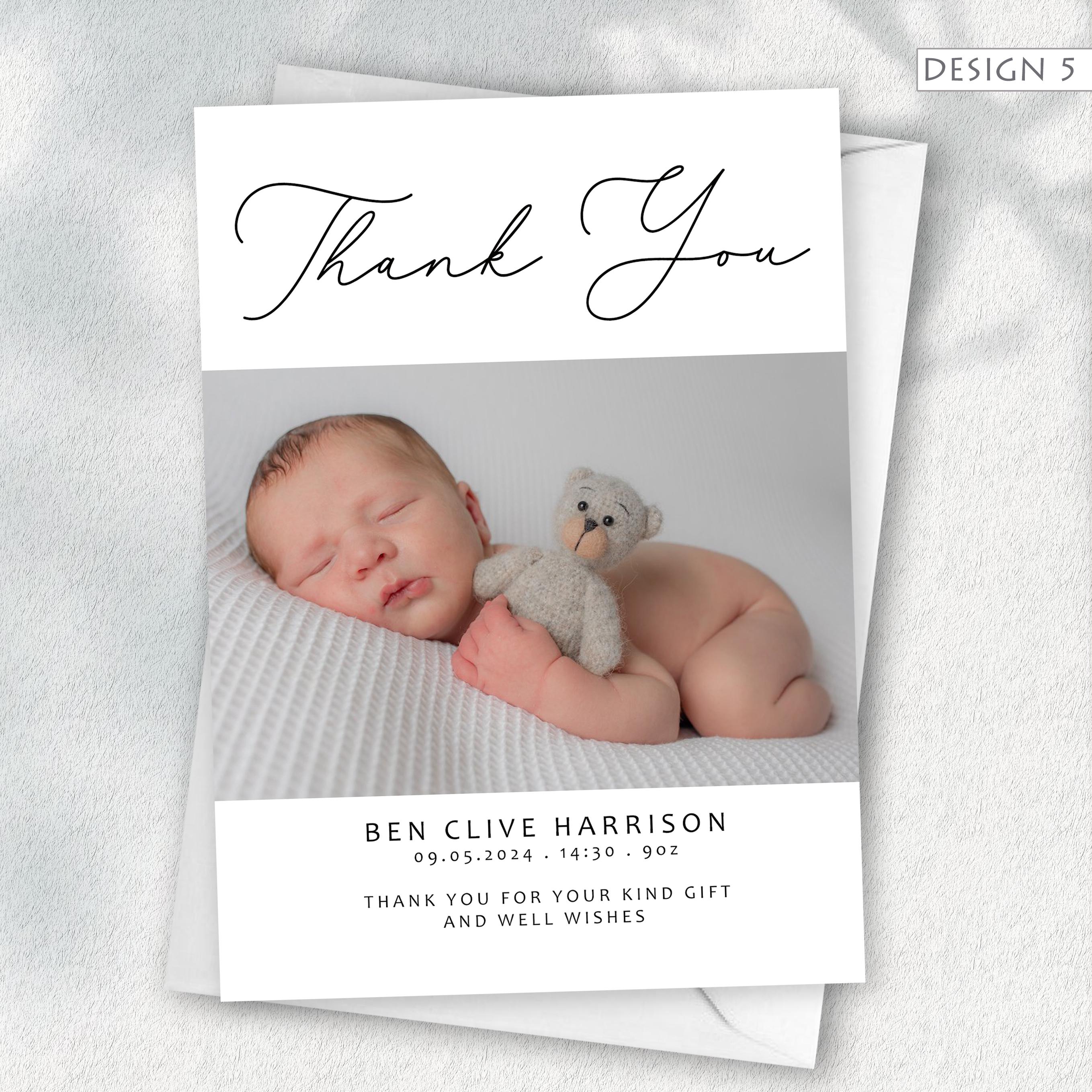 BIGLIETTI DI RINGRAZIAMENTO Personalizzati EUR 11,64 - IT - Foto 6