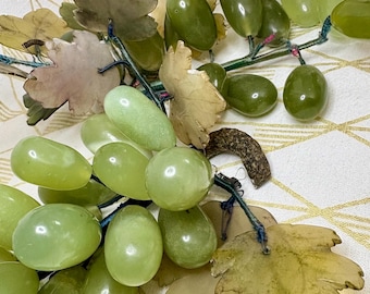 Vintage Stone Grape Bunch Mid Century Decor - Etsy