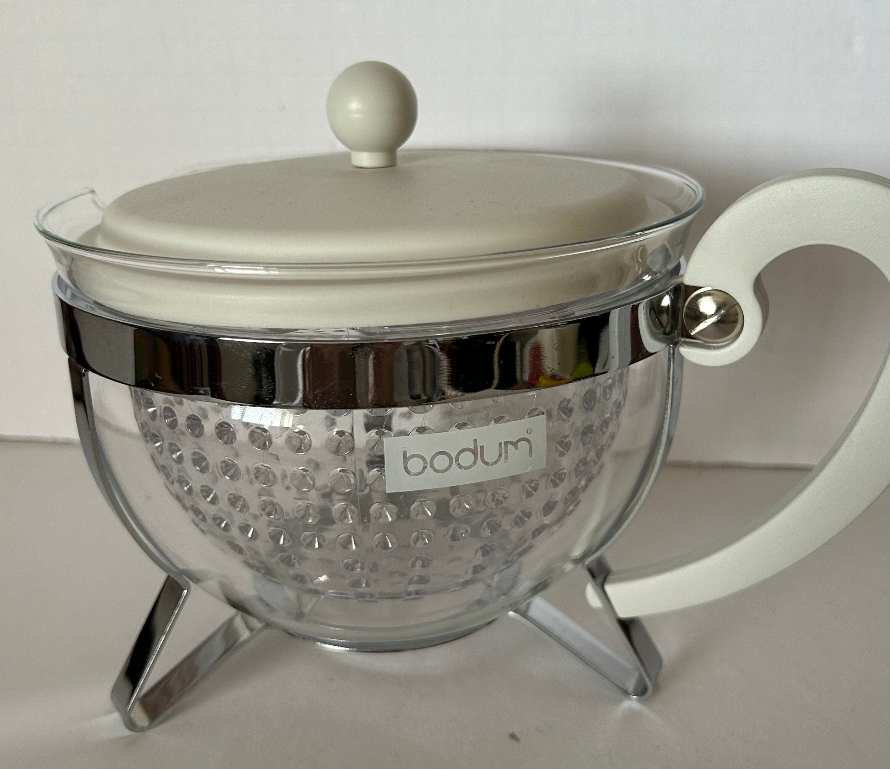 Bodum Chambord 1 liter Tea Pot 34 Ounce Off white Etsy