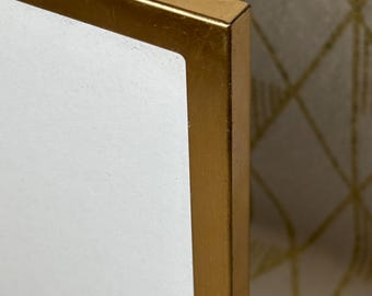 Vintage 5x7” gold photo frame Hollywood Regency