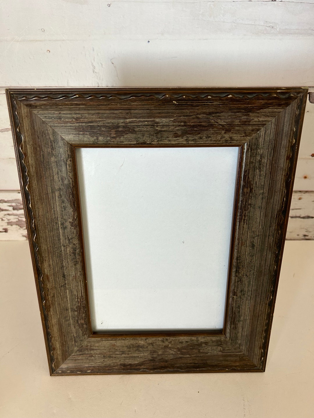 Vintage 5x7” Brownish Gray Photo Frame - Etsy