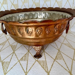 Vintage Copper serving bowl