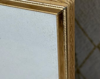 Vintage 5x7” gold photo frame Hollywood Regency