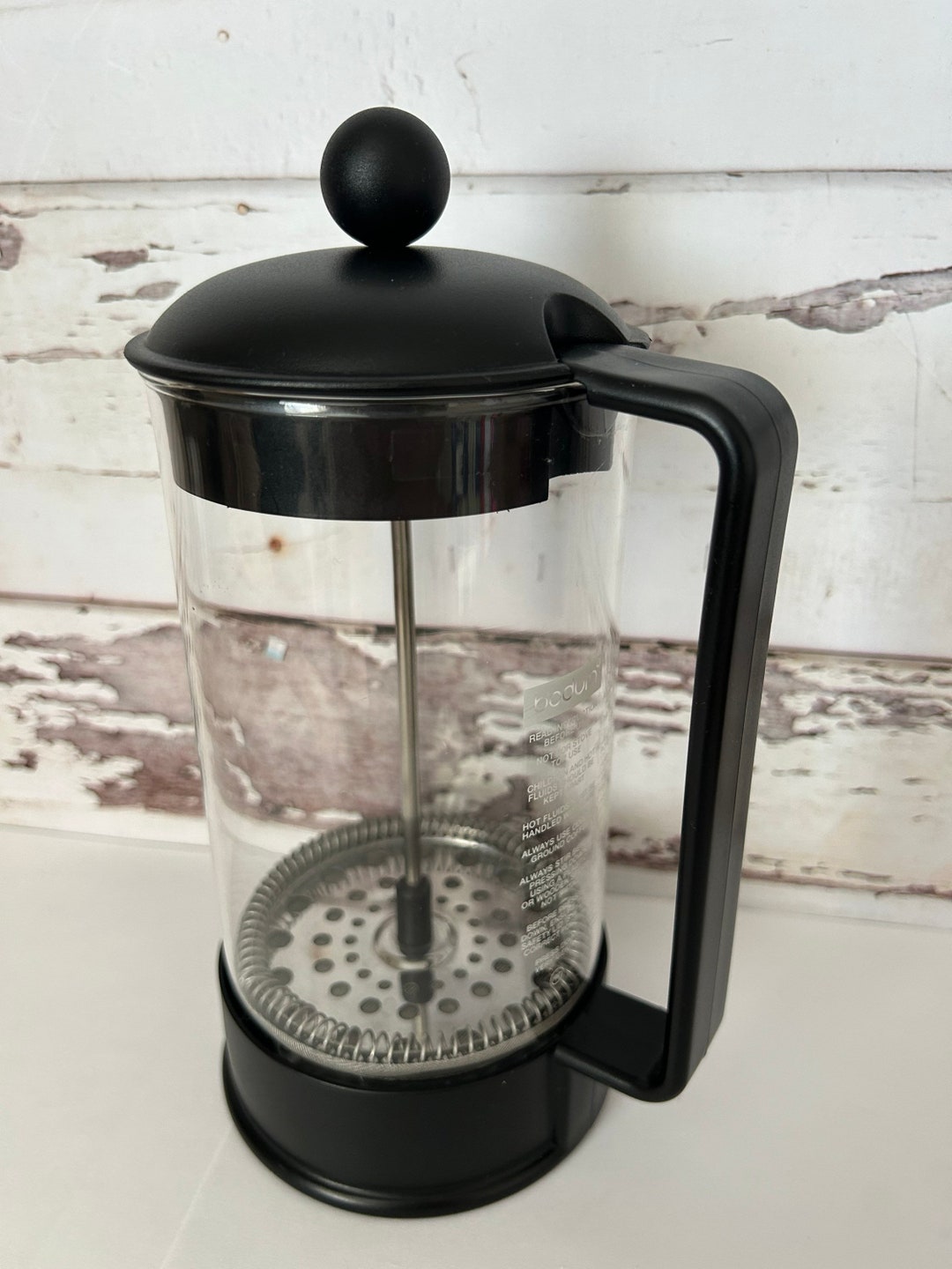 Vintage Bodum French Press Made in Portugal Etsy