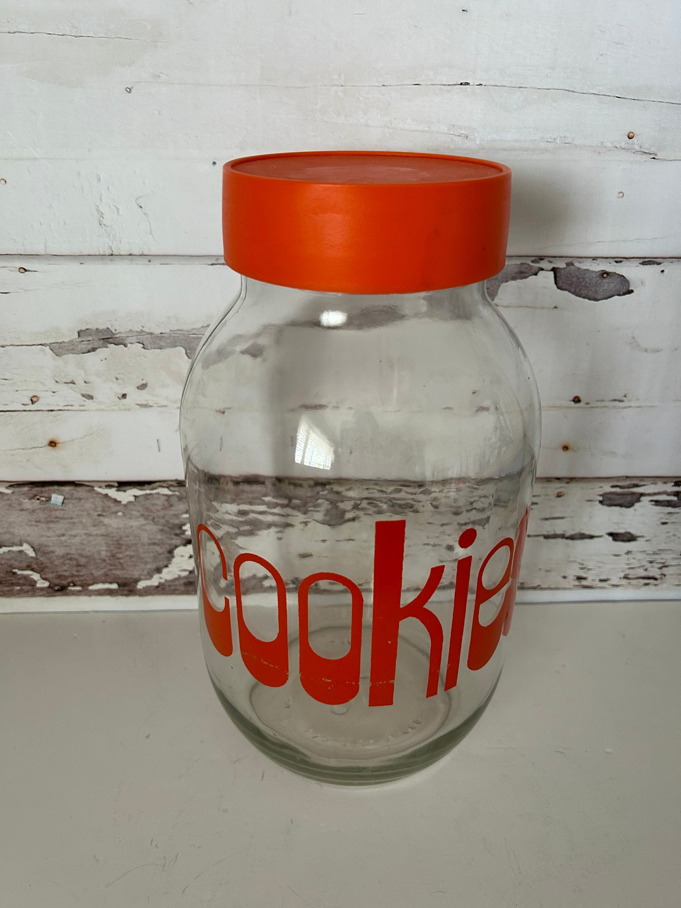 MATCH Pewter Glass Cookie Jar  Cookie jars, Glass cookie jars, Cookie jars  vintage