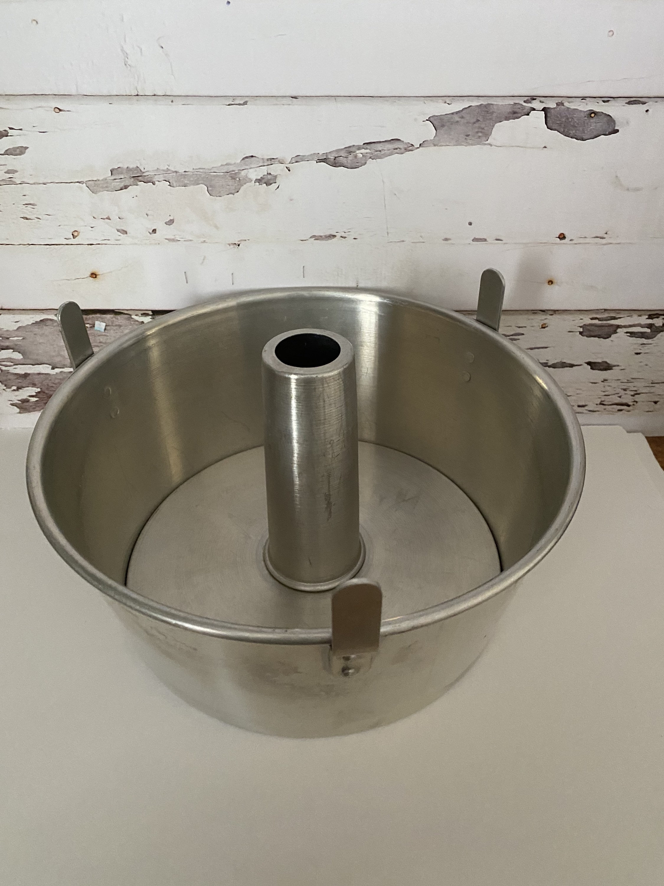 2 Piece Vintage Angel Food Cake Pan by Mirro Aluminum 2 Piece