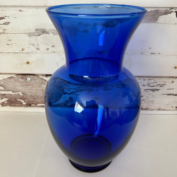 Cobalt Blue Vases Etsy