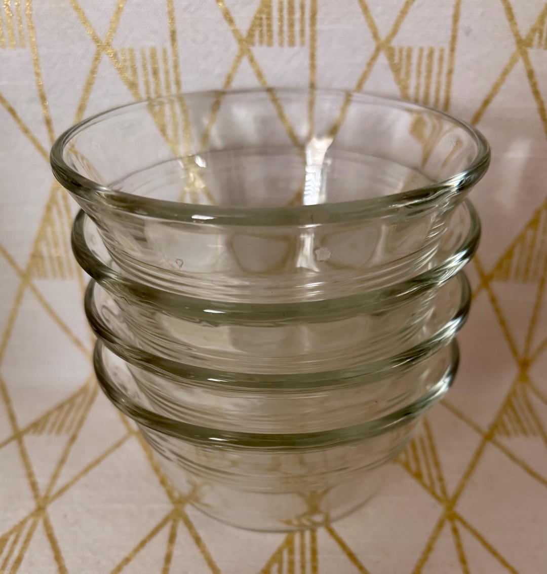 Vintage 463 Pyrex Custard Cups 4-total - Etsy