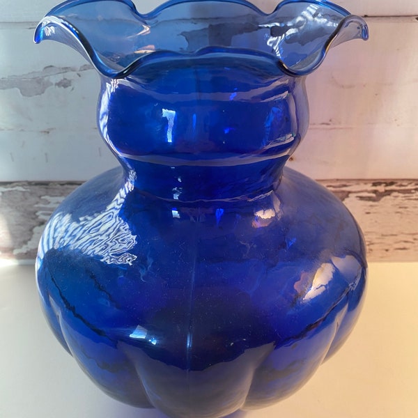 Cobalt Blue Vases - Etsy