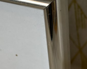 Vintage 5”x7” silver photo frame
