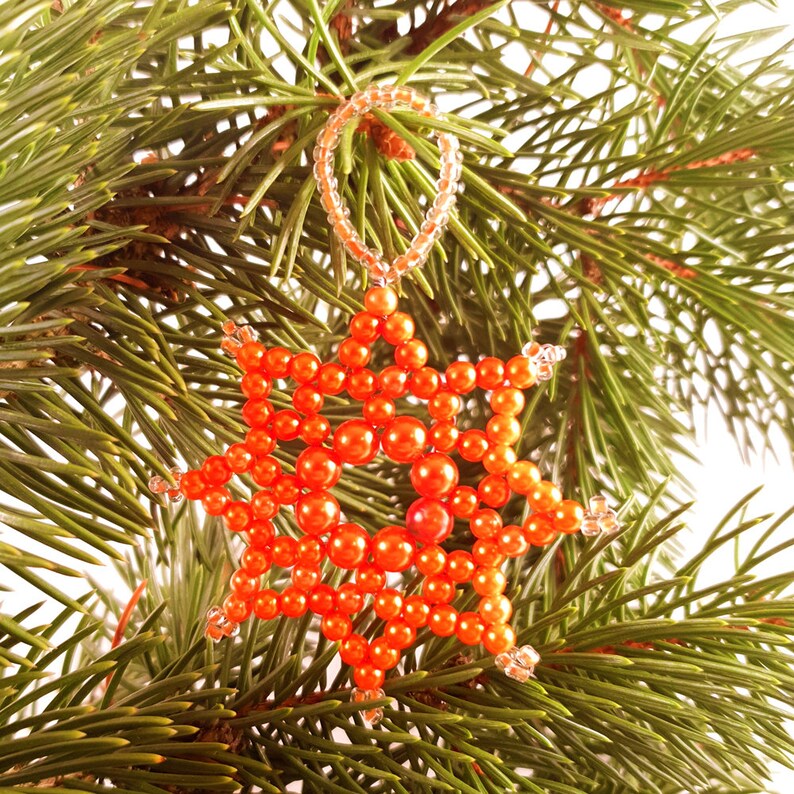Christmas Decoration Christmas Star Christmas Tree Decoration Etsy