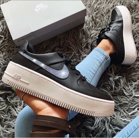 nike w af1 sage low black