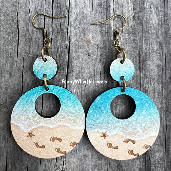 Footprints in Sand Etsy