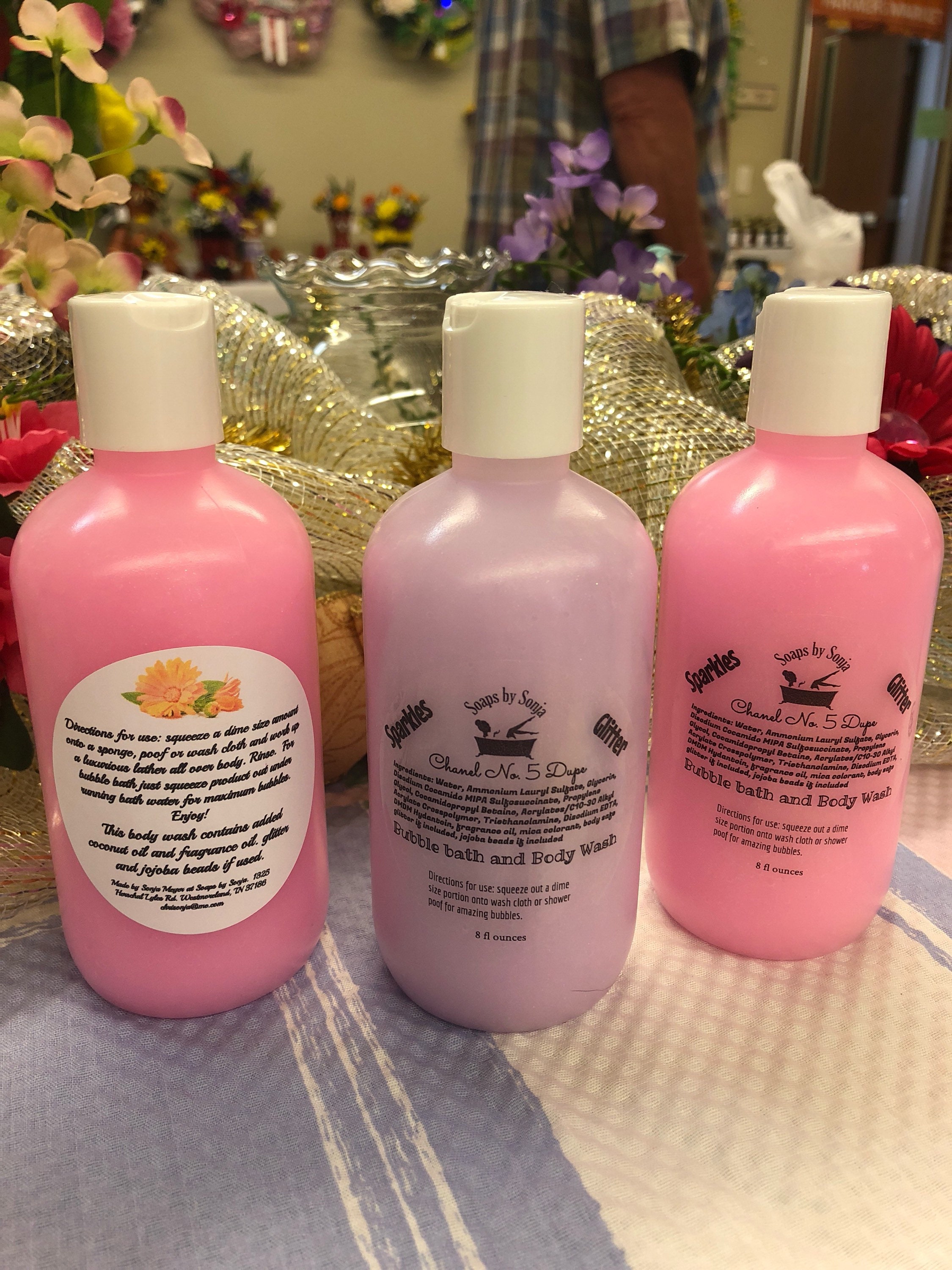 Sparkles and Glitter Scented Bubble Bath and Body Wash 8 